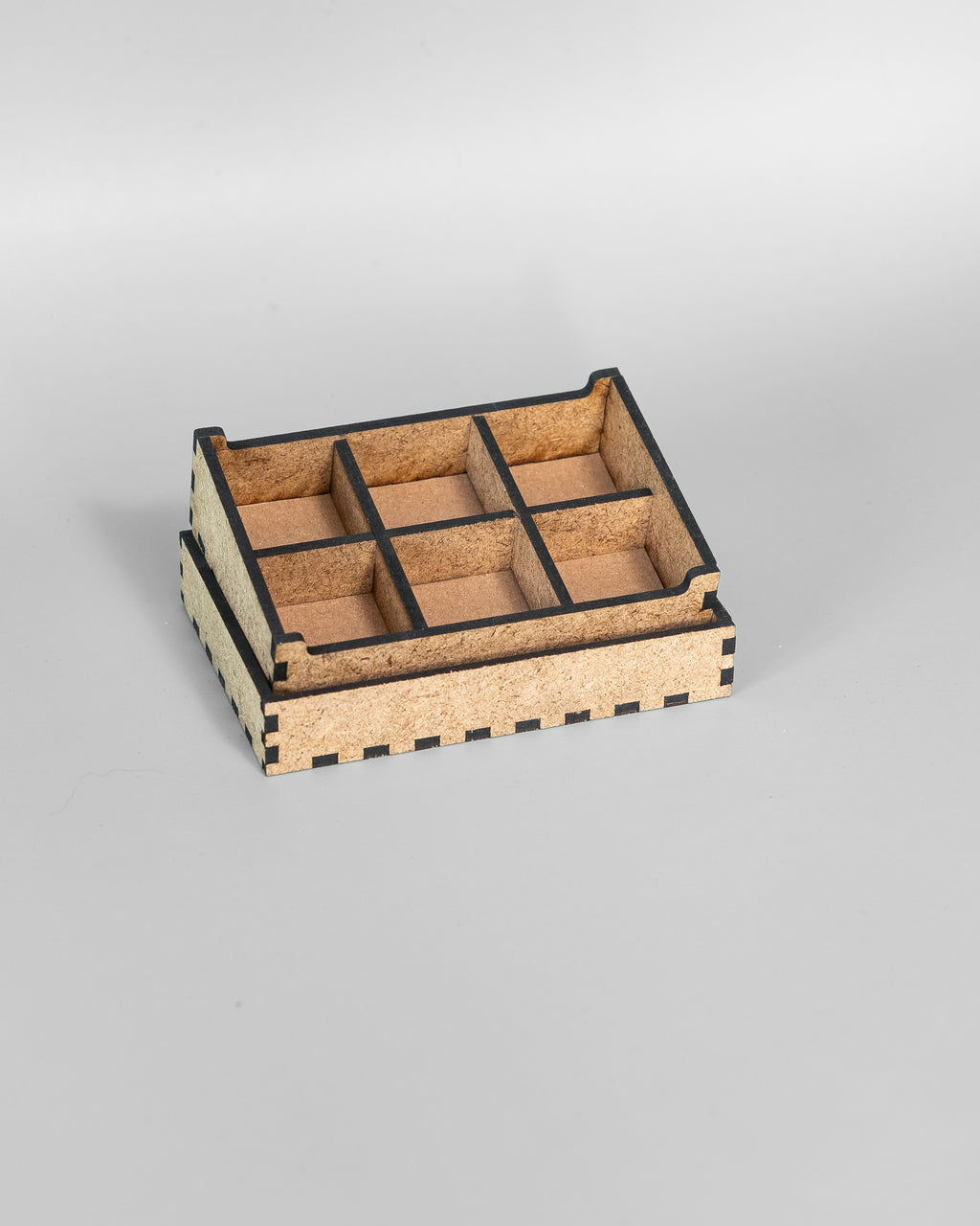 Eco MDF Holzbox ohne Inhalt.