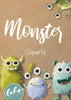 Mathe-Monster Cliparts für Unterrichtsmaterial | 20 Monster in 2 Farbvarianten - Unterrichtsmaterial - lehrreich.ch